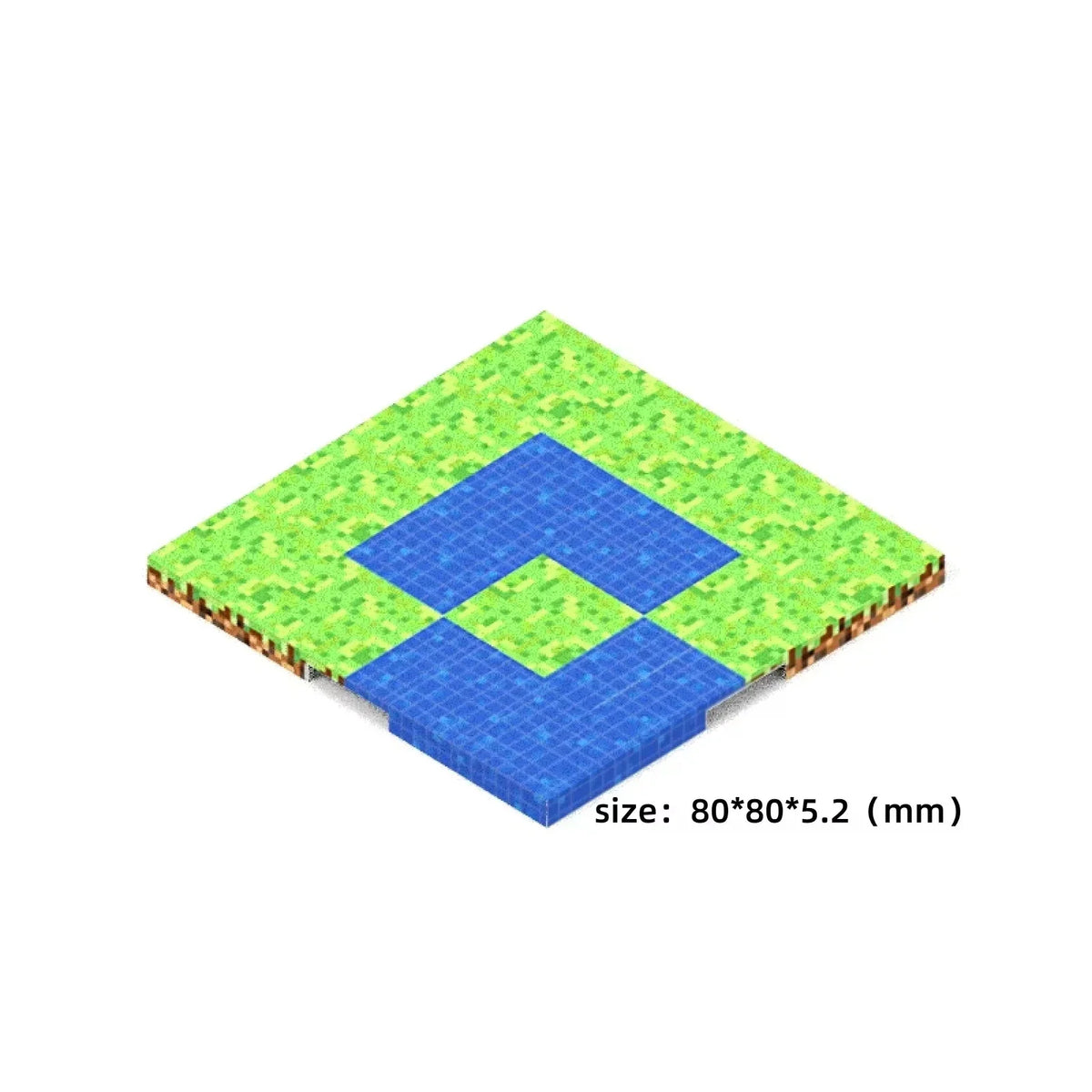Magnetic Building Block Base Plate – Compatible Puzzle Toy for Kids