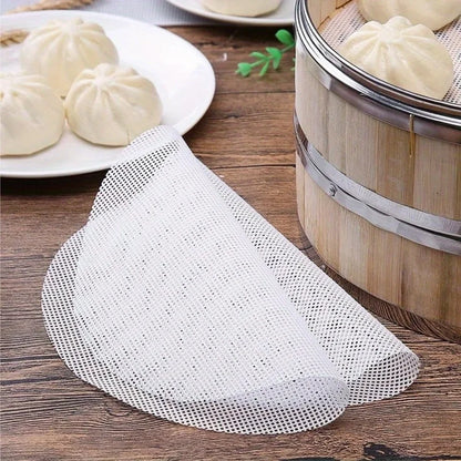 Non-Stick Steamer Liner Mats for Bamboo Steamer