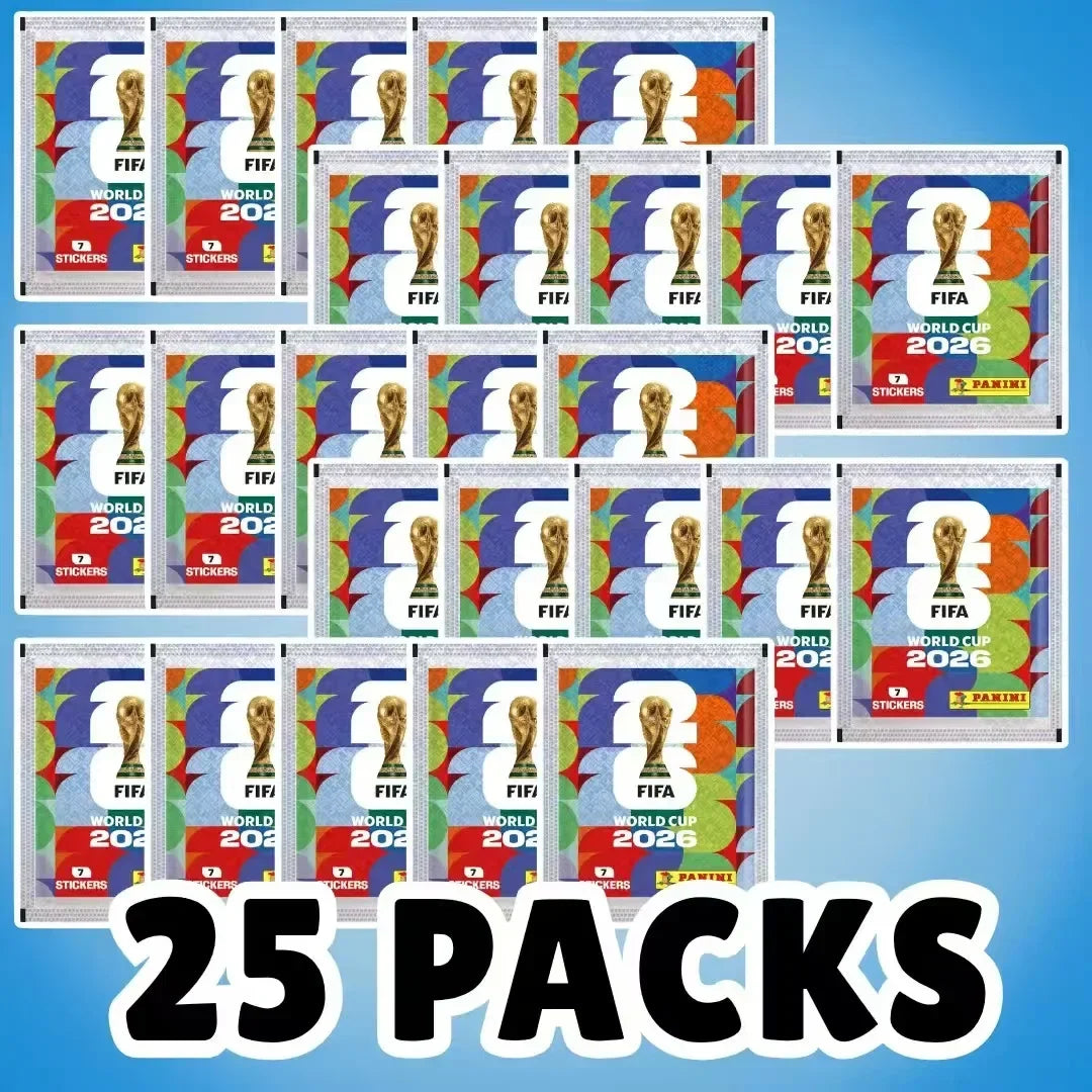 Panini FIFA World Cup 2026 Official Sticker Collection Box Sealed Packs Wholesale Football Collectibles