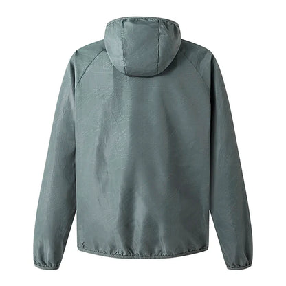 Waterproof Rain Jacket – Unisex Packable Hooded Outdoor Jacket for Camping, Fishing & Hiking