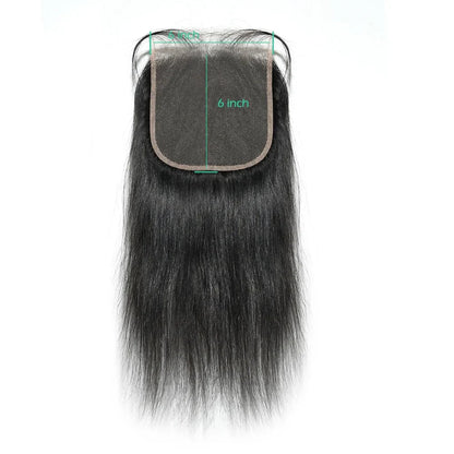 Straight Human Hair Lace Closure & Frontal - Remy Hair