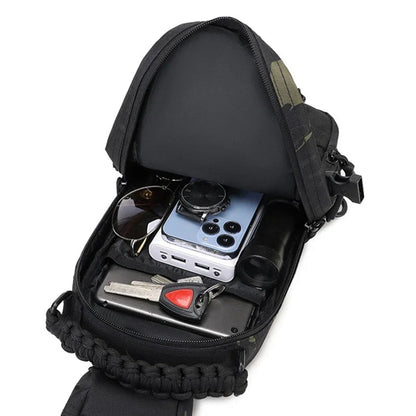 Tactical Chest Bag Men – Outdoor Sling Shoulder Pack for Hiking & Camping