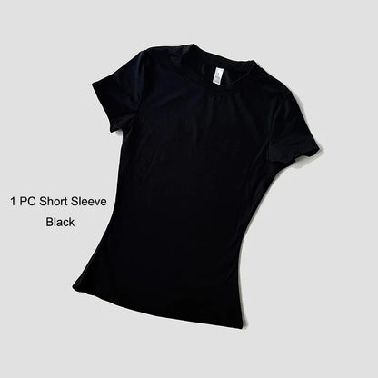 Women's Yoga Set – High-Waist Shorts & Sport Top Fitness Suit