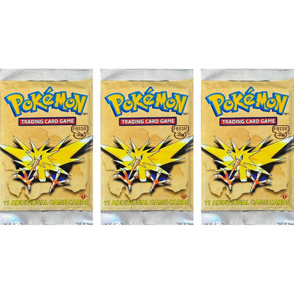 Pokemon TCG Vintage Booster Packs – Base Set, Jungle & Fossil