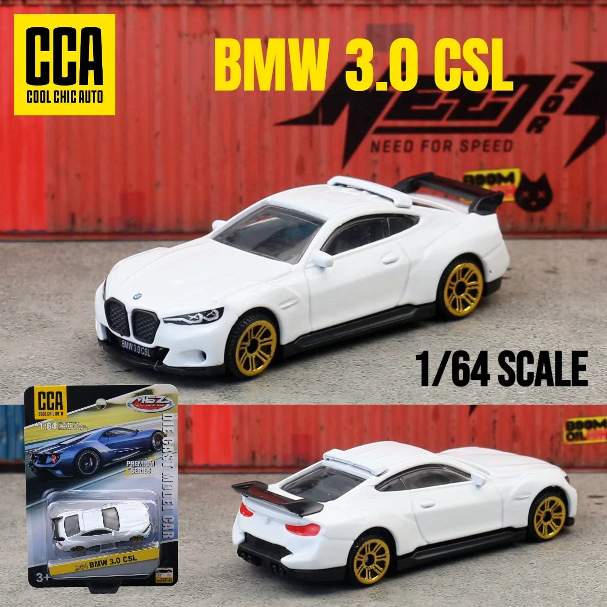 1/64 Diecast Model Car – CCA Premium Series (Lamborghini, BMW, Porsche & More)
