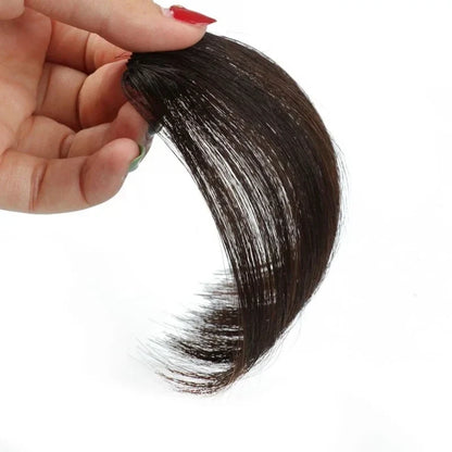 Clip-In Air Bangs Hair Extension – Wispy Synthetic Fringe for Women