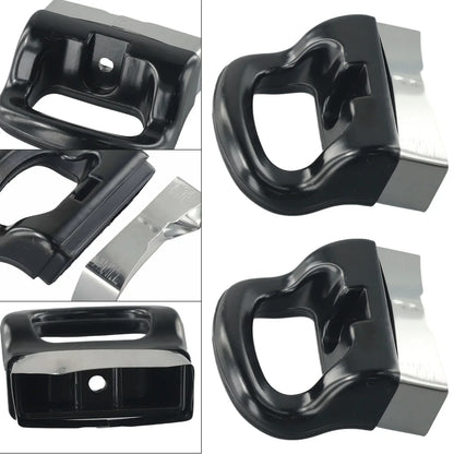 Replacement Pot Side Handles – Set of 2, Black Short Ear Grips