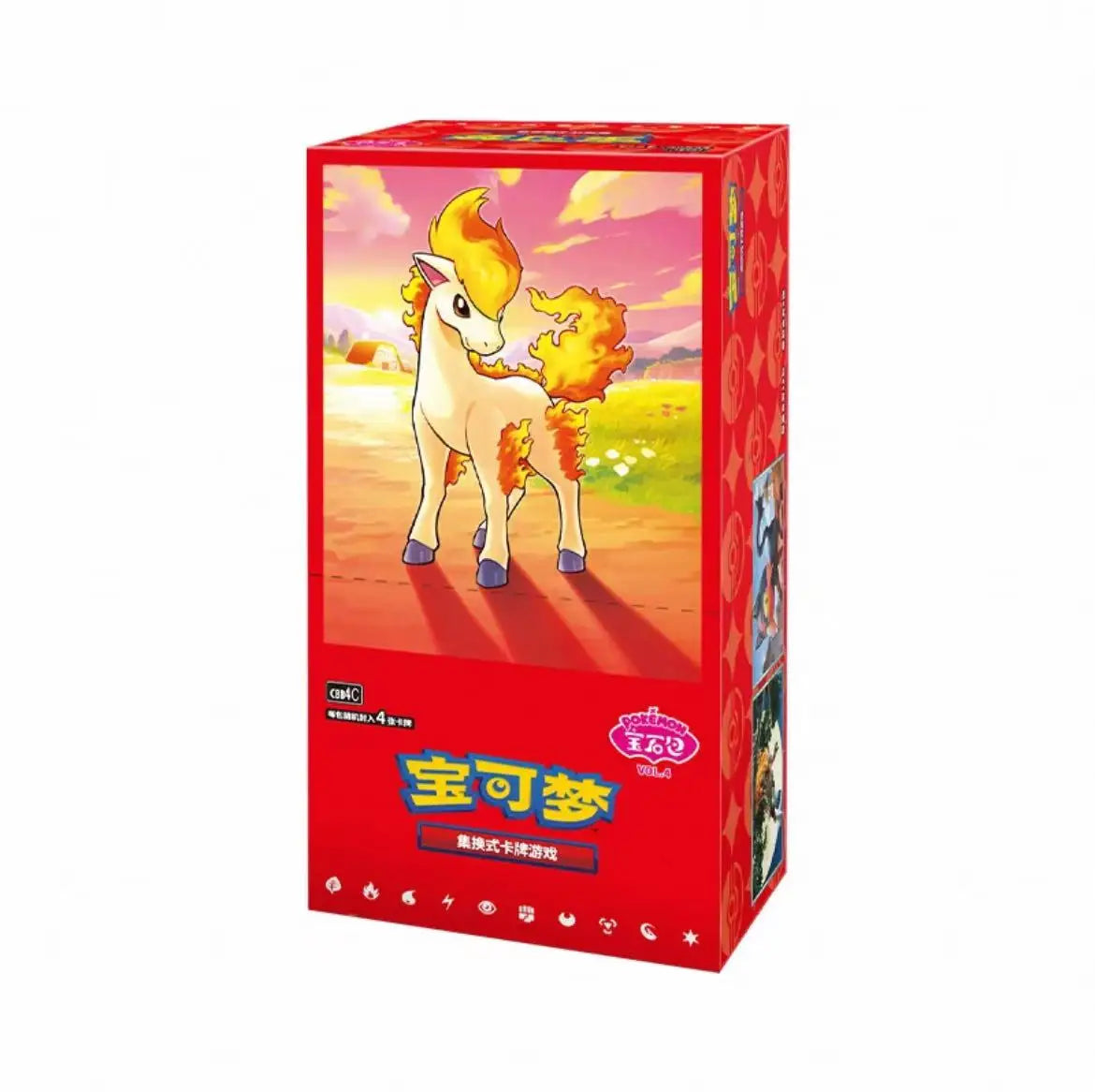 Pokemon Gem Pack Vol.4 Booster Box – Simplified Chinese TCG Cards
