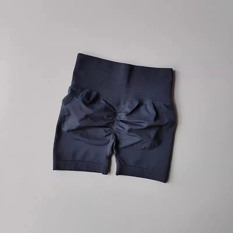 Ruched Butt Lift Yoga Shorts – High Waist Women's Workout Shorts