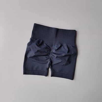 Ruched Butt Lift Yoga Shorts – High Waist Women's Workout Shorts
