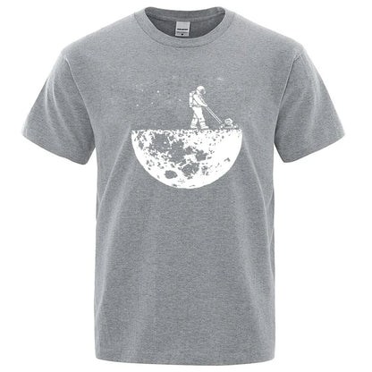 Lunar Cleaner Graphic T Shirt Funny Cotton Blend Tee