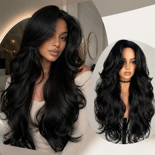 Body Wave HD Lace Front Wig – 13x4 Human Hair Natural Black