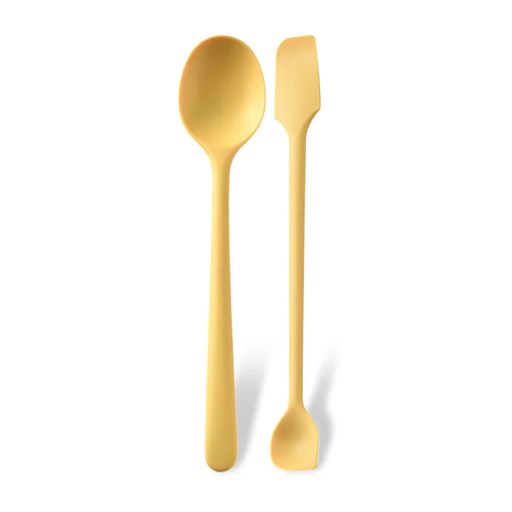 Silicone Spoon & Spatula Set – Heat-Resistant Non-Stick Kitchen Utensils