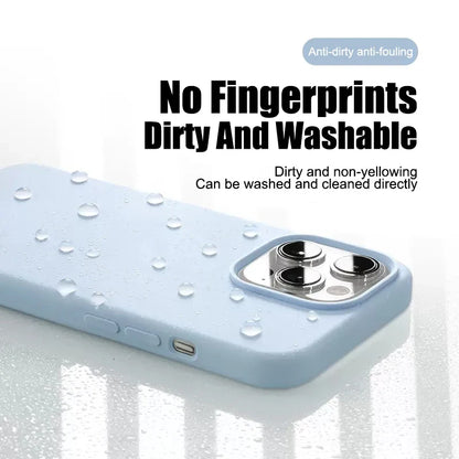 Shockproof Slim iPhone Case – Solid Color ABS Cover