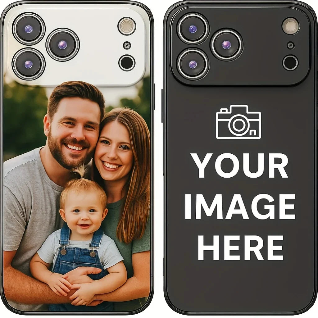 Custom Photo Frosted Soft Case for iPhone 17 16 15 14 13 12 11 Pro Max Mini SE X
