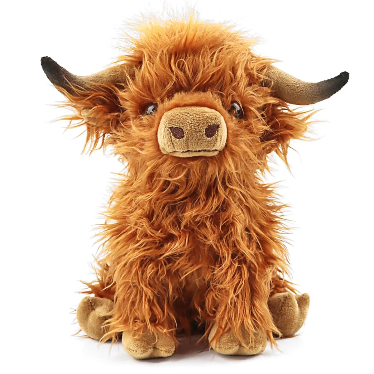 Highland Cow Stuffed Animal Plush Toy – Soft Kawaii Gift