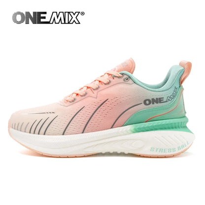 Cushioning Running Shoes Unisex – Non-Slip, Lace-Up Sports Sneakers for Heavy Runners