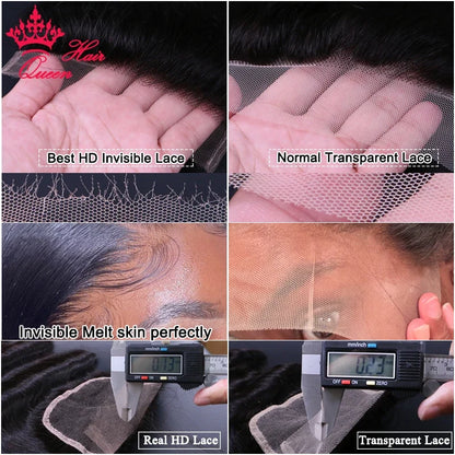 HD Lace Frontal & Closure – 4x4 to 13x6 Straight & Body Wave