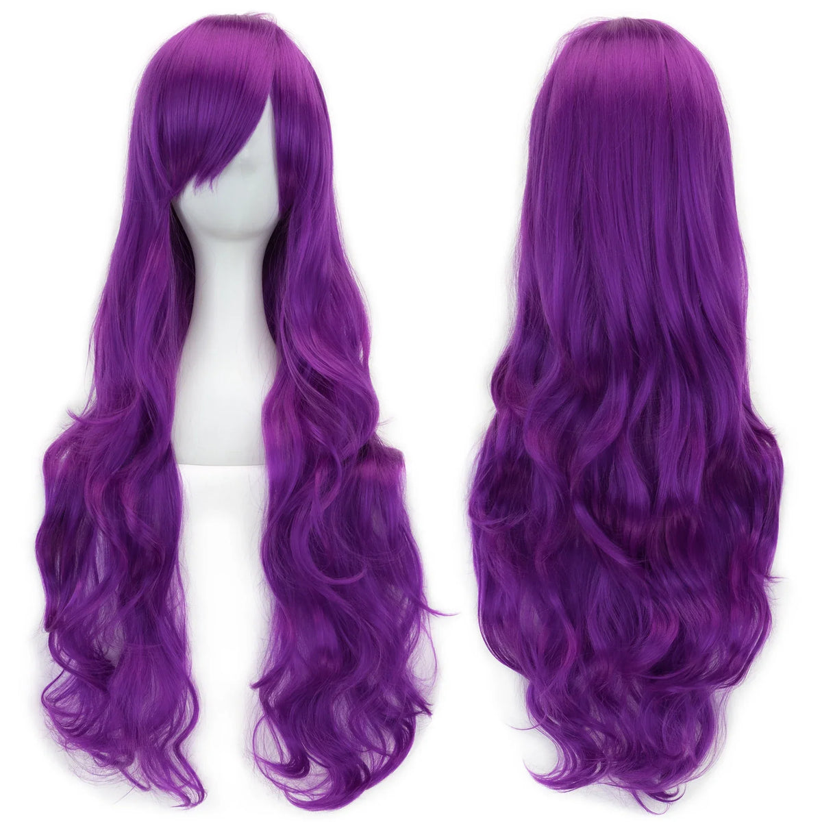 Long Curly Cosplay Wig – Synthetic Party Wig for Women