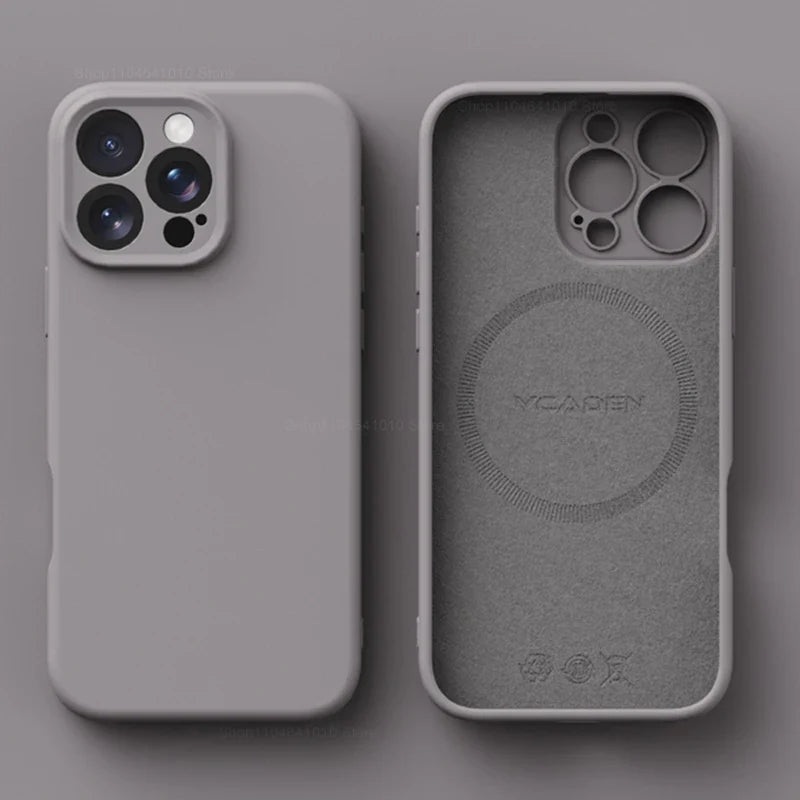 MagSafe Liquid Silicone iPhone Case – iPhone 12 to 17 Series