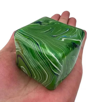 Stress Relief Squeeze Cube – Gel-Filled Slow Rebound Sensory Toy
