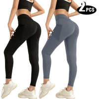 2 Pieces Black Gray 1