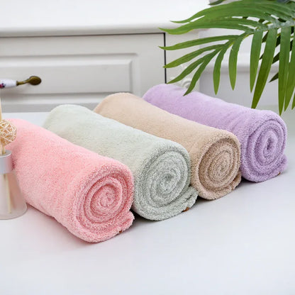 Microfiber Hair Towel Wrap – Magic Fast-Drying Bath Hat