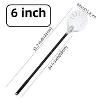 6 inch 32.3in silver