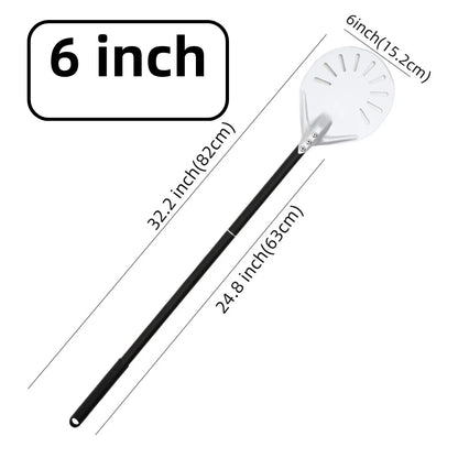 Aluminum Pizza Peel – Hard Anodized Bread Paddle for Oven Baking