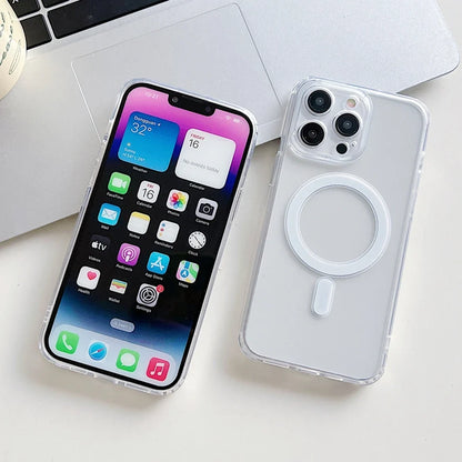Clear MagSafe iPhone Case – iPhone 8 to 17 / Pro / Max / Plus