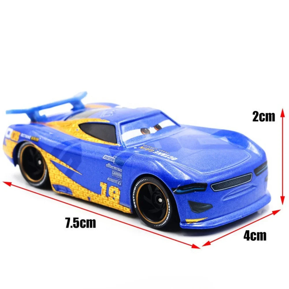 Pixar Cars Die-Cast Metal Model Cars – Lightning McQueen & Friends