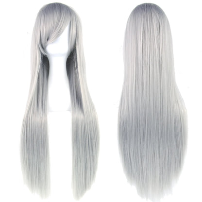 Cosplay Wig Long Straight 80cm Synthetic Hair – 36 Colors