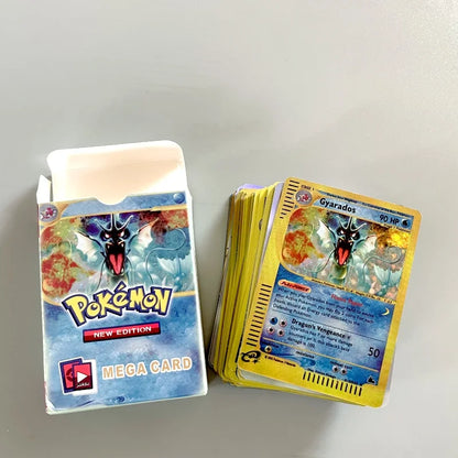 Pokemon Mega Card Box 54pcs – English New Edition Trading Cards