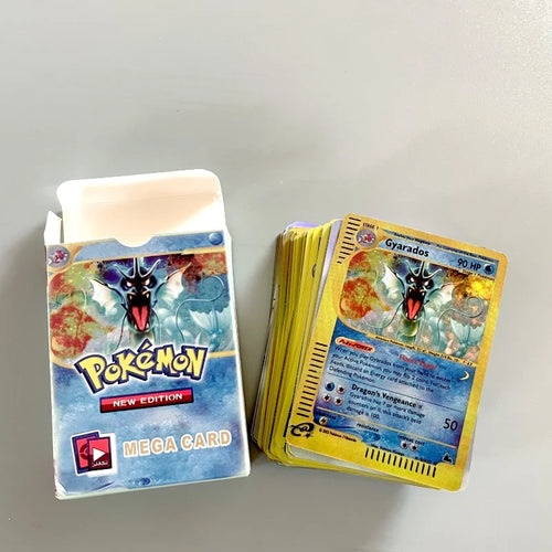Pokemon Mega Card Box 54pcs – English New Edition Trading Cards