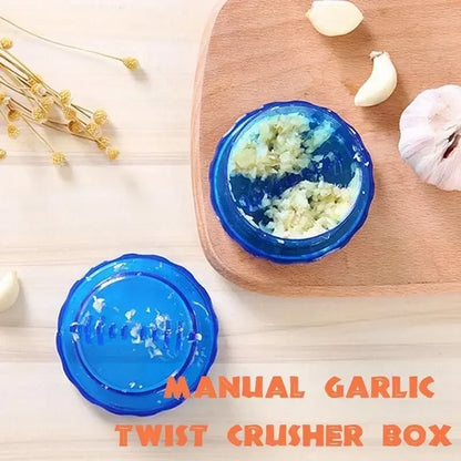 Manual Garlic Crusher – Roll Press Chopper Kitchen Gadget