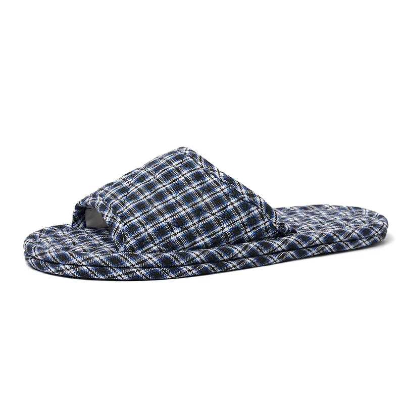 Women's Indoor Slippers – Soft Fabric Anti-Slip House Shoes