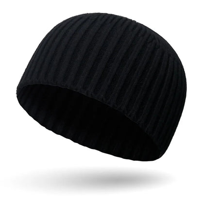 Ribbed Knit Beanie Hip-Hop Streetwear Warm Winter Hat