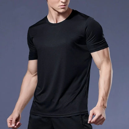 Men's Quick-Dry T-Shirt | Short Sleeve Gym Running Top