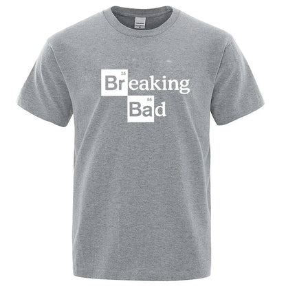 Heisenberg Graphic T Shirt Cotton Blend Casual Short Sleeve Tee