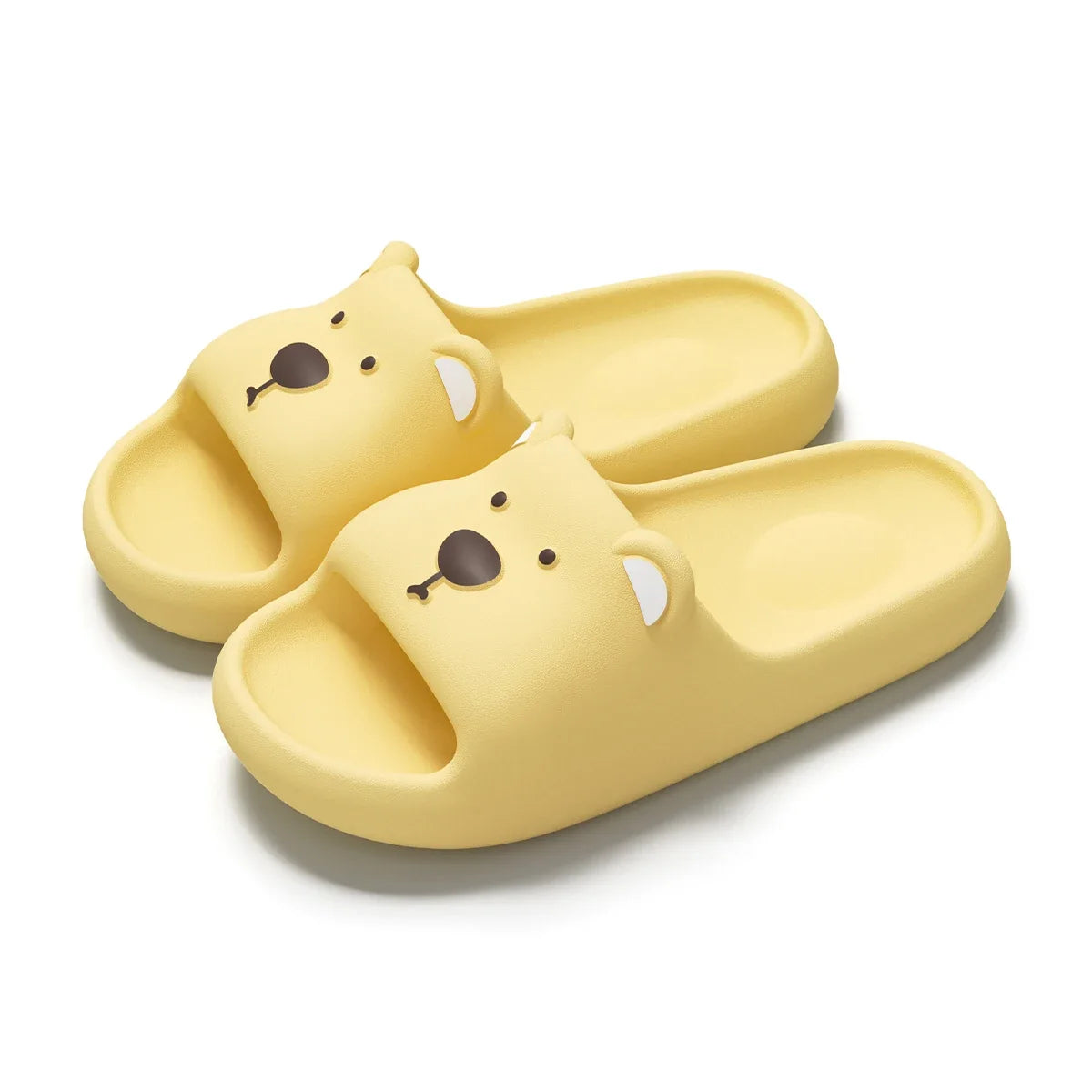 Rabbit Pillow Slippers – Thick Sole Cloud Slides for Women & Men