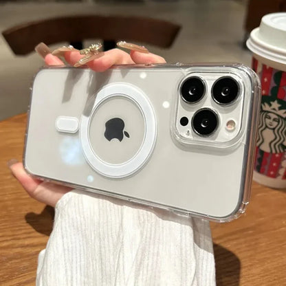 Clear MagSafe Magnetic Case for iPhone 11–16 / X / XS / XR / SE