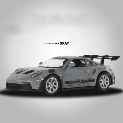 Porsche 911 GT3 RS Diecast Model Car – 1:36 Scale Metal Toy