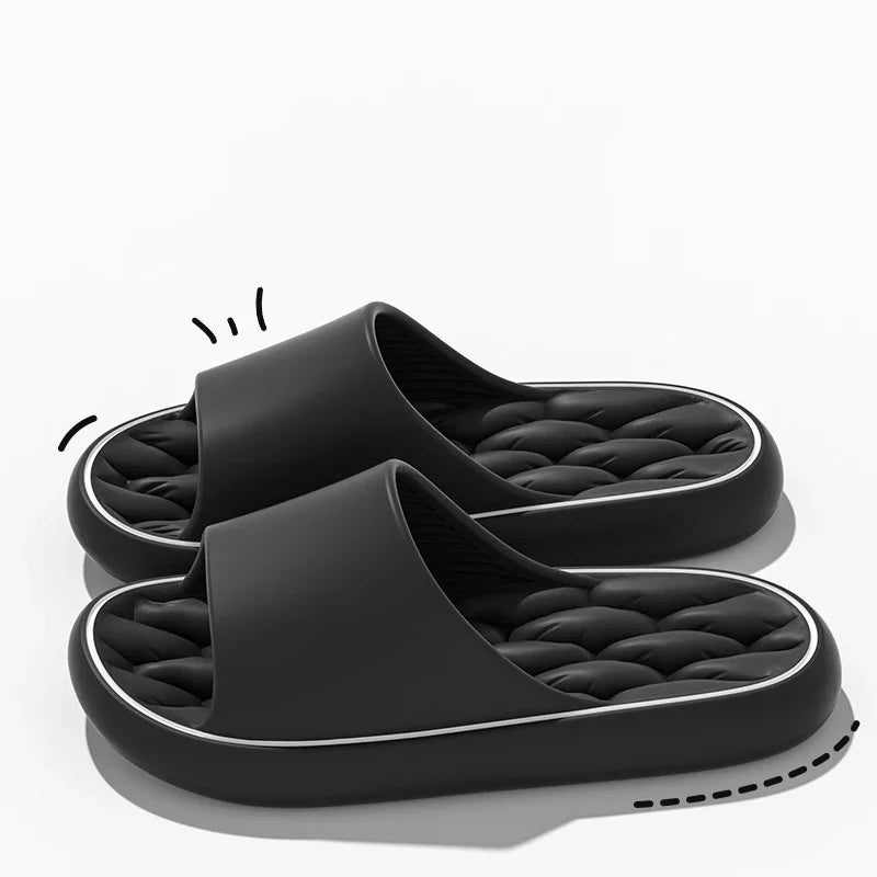 EVA Cloud Slide Slippers – Thick Cushion Non-Slip Indoor Shoes