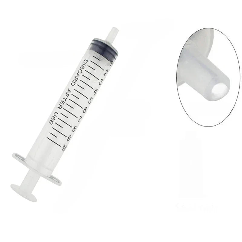 Plastic Measuring Syringes – Reusable 1ml–10ml for Hydroponics & Kitchen