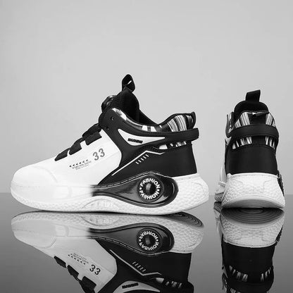 Men's Rotating Buckle Sneakers – Non-Slip Outdoor Shoes