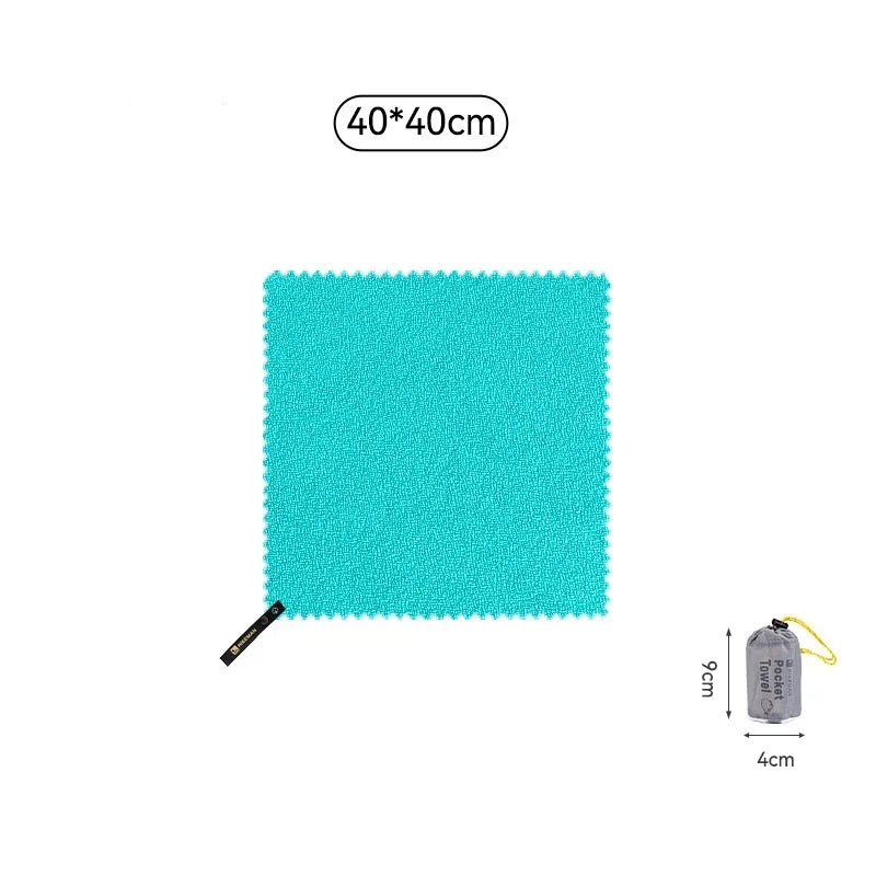Quick-Dry Microfiber Travel Towel – Camping, Gym & Sports