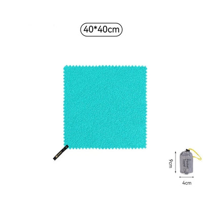 Quick-Dry Microfiber Travel Towel – Camping, Gym & Sports