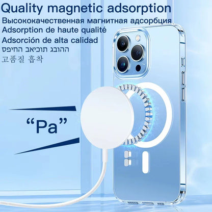 Luxury MagSafe Acrylic iPhone Case - iPhone 7 to 16 Series, Wireless Charging