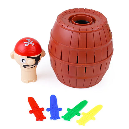 Pirate Barrel Pop-Up Game – Sword Stab Lucky Toy for Family & Kids