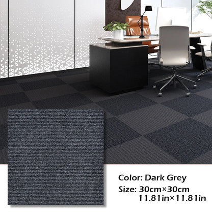 Self-Adhesive Carpet Tiles 11.8x11.8in – Peel & Stick Floor Mat Squares